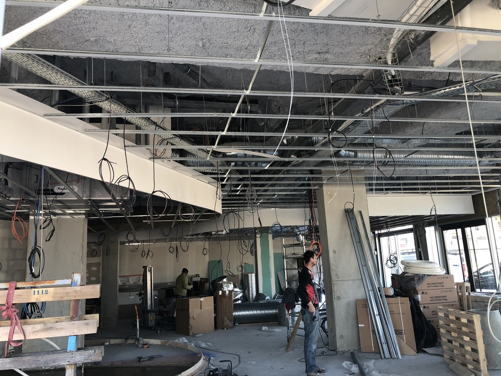 Renovation de restaurant Living room de palaiseau 91