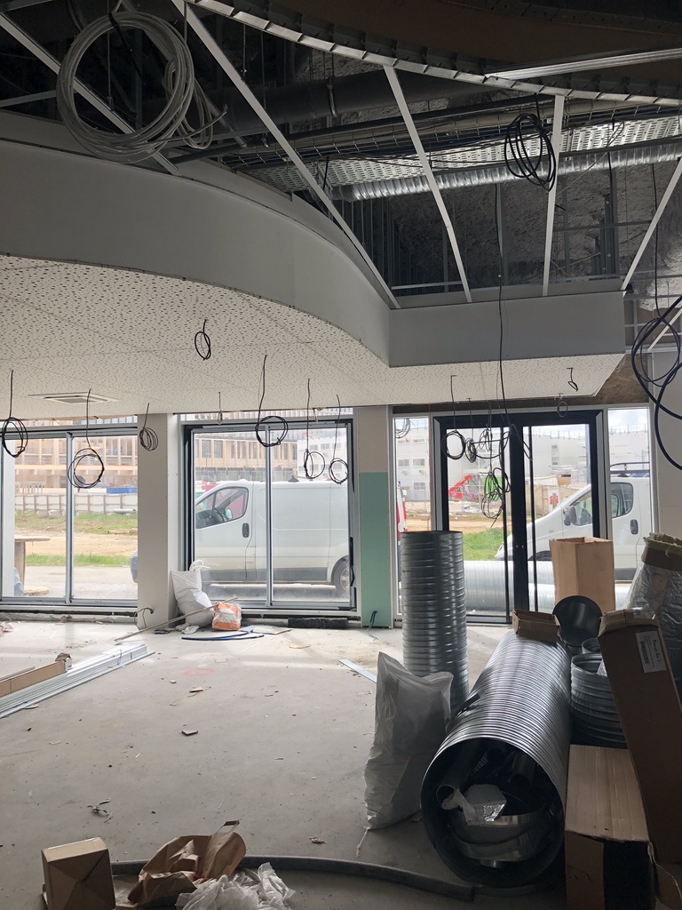 Renovation de restaurant Living room de palaiseau 91