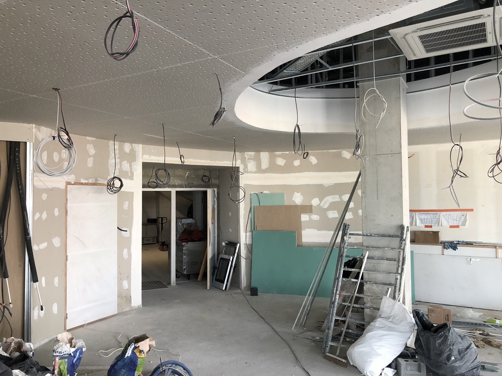 Renovation de restaurant Living room de palaiseau 91