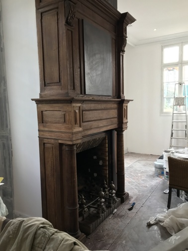 Renovation de restaurant Living room de clarmat 92