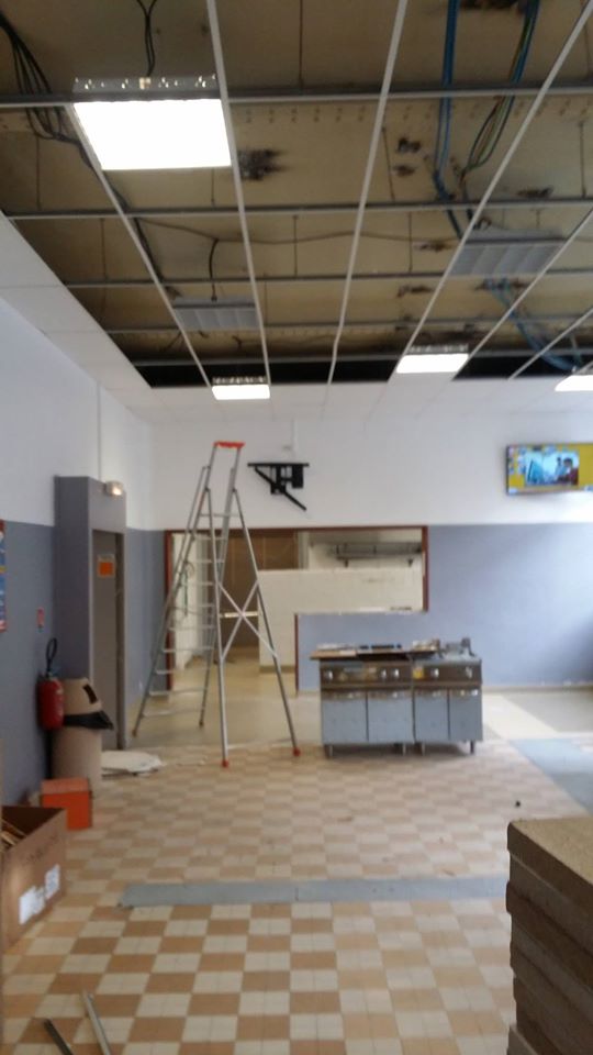 Rénovation d'un restaurant universitaire à Paris 75 ensam