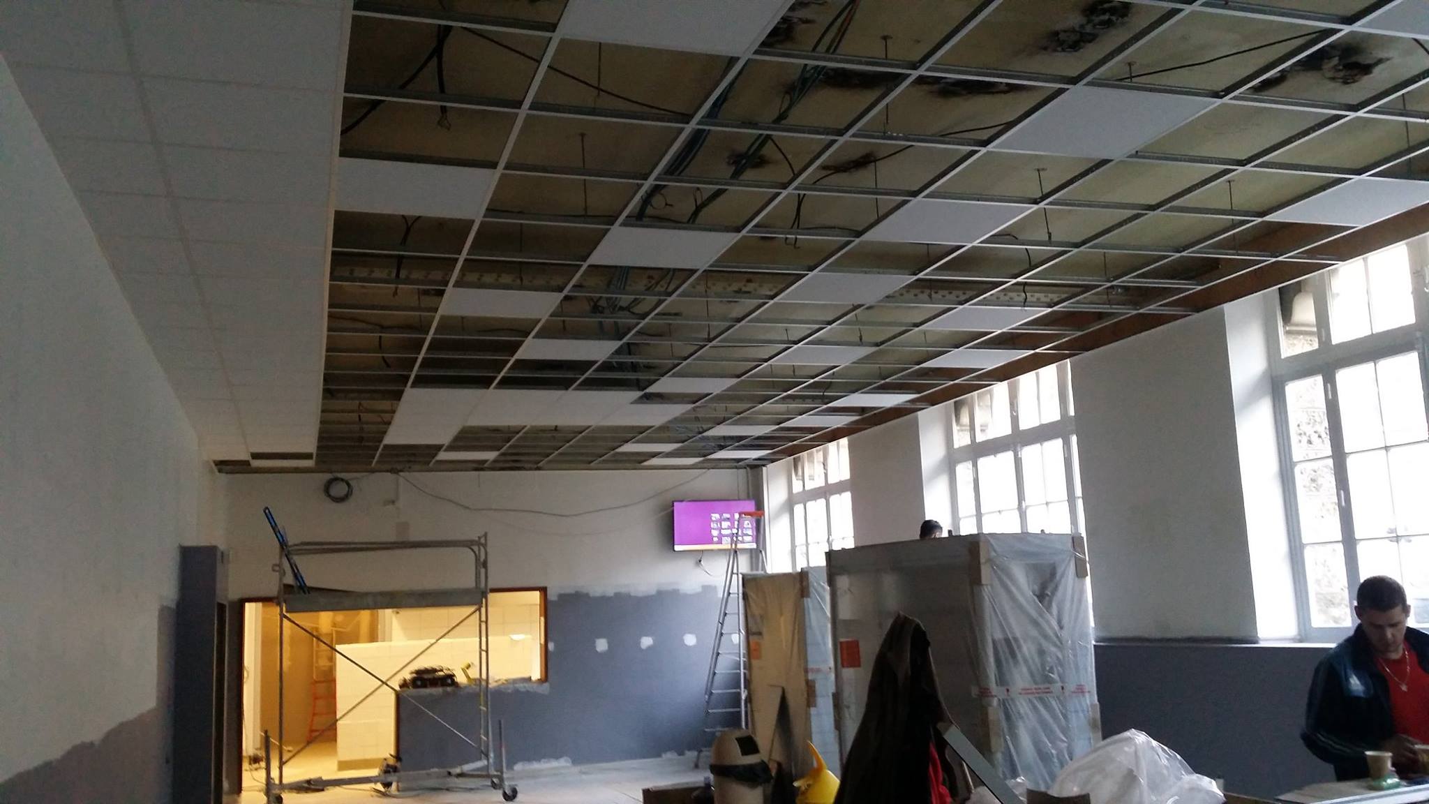 Rénovation d'un restaurant universitaire à Paris 75 ensam